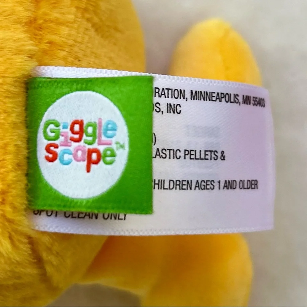 Gigglescape Orange Soda Cola Bottles Plushes Anamorphic Kawaii Stuffed NEW